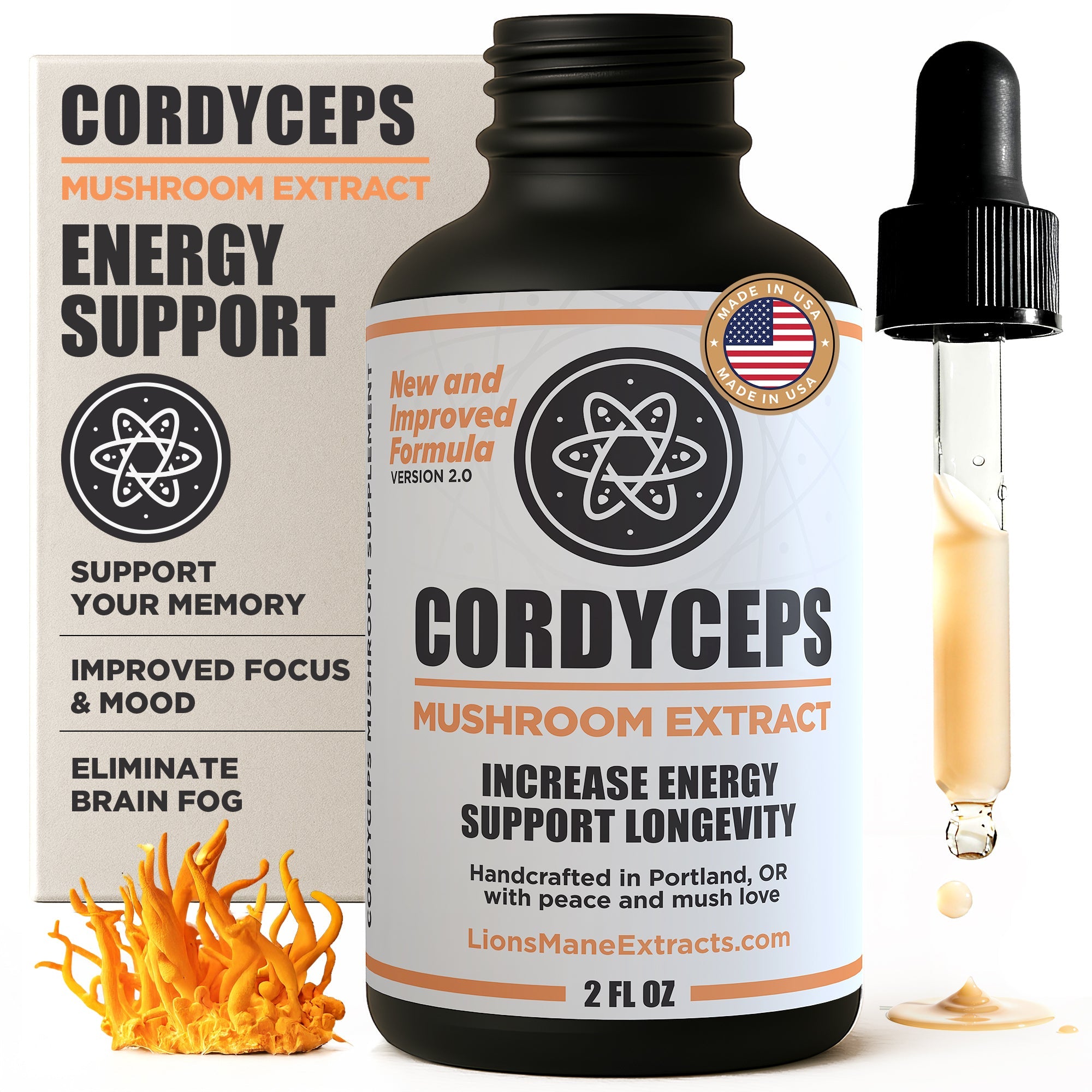 Cordyceps Extract - 6 Pack (Buy 3 Get 3 Free)