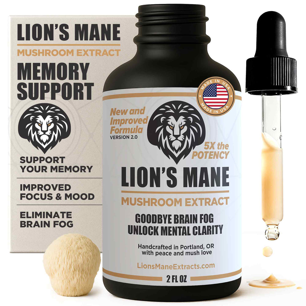 Lion's Mane Extract - 3 Pack (Buy 2 Get 1 Free)