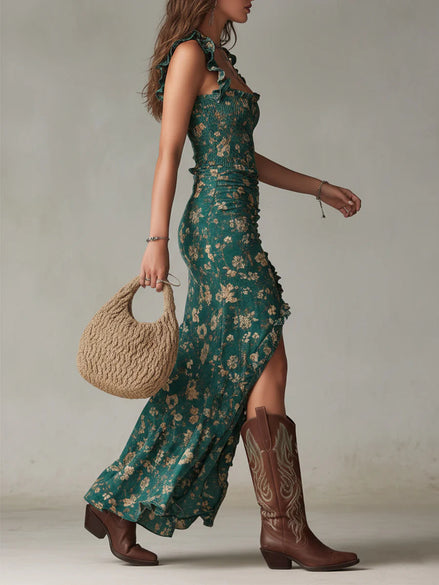 Vestido Aura Esmeralda