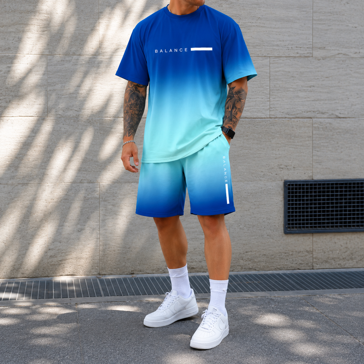 Leo | Conjunto de verano con efecto degradado