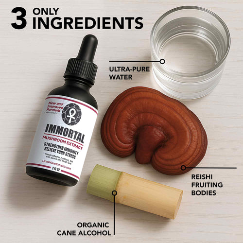 "Immortal" Premium Reishi Mushroom Extract