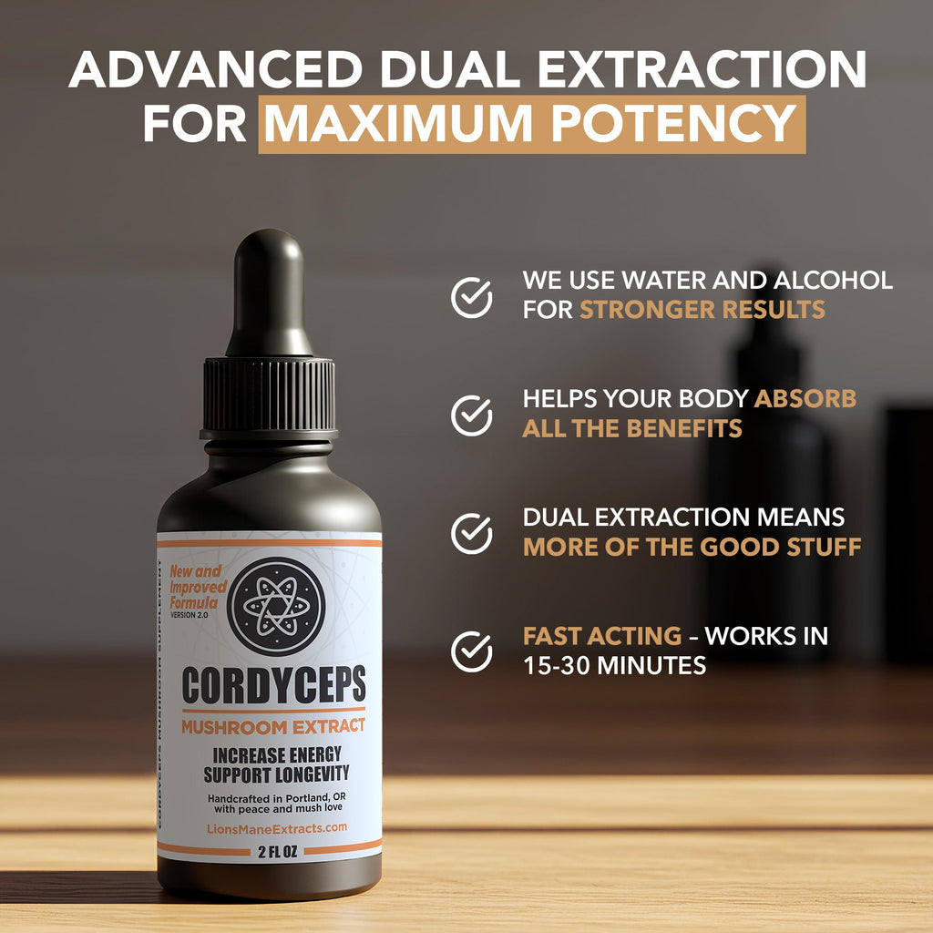 Cordyceps Extract - 3 Pack (Buy 2 Get 1 Free)