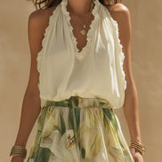 Conjunto de vacaciones «Top Volantes»
