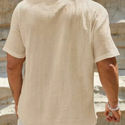 Azel | Camisa de verano elegante con cuello alto
