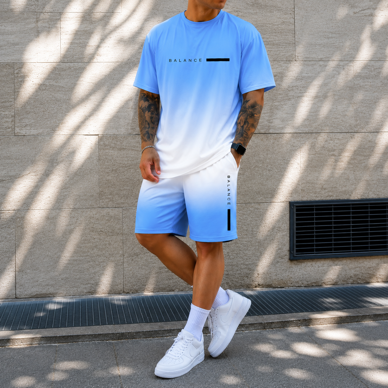Leo | Conjunto de verano con efecto degradado