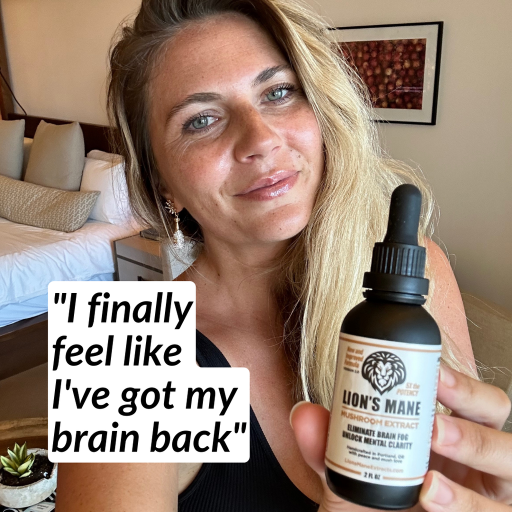 Lion's Mane Liquid Extract: Natural Support for Focus, Memory, & Clear Thinking
