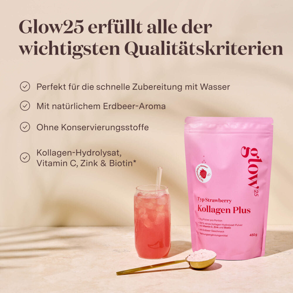 Kollagen Plus Typ Strawberry