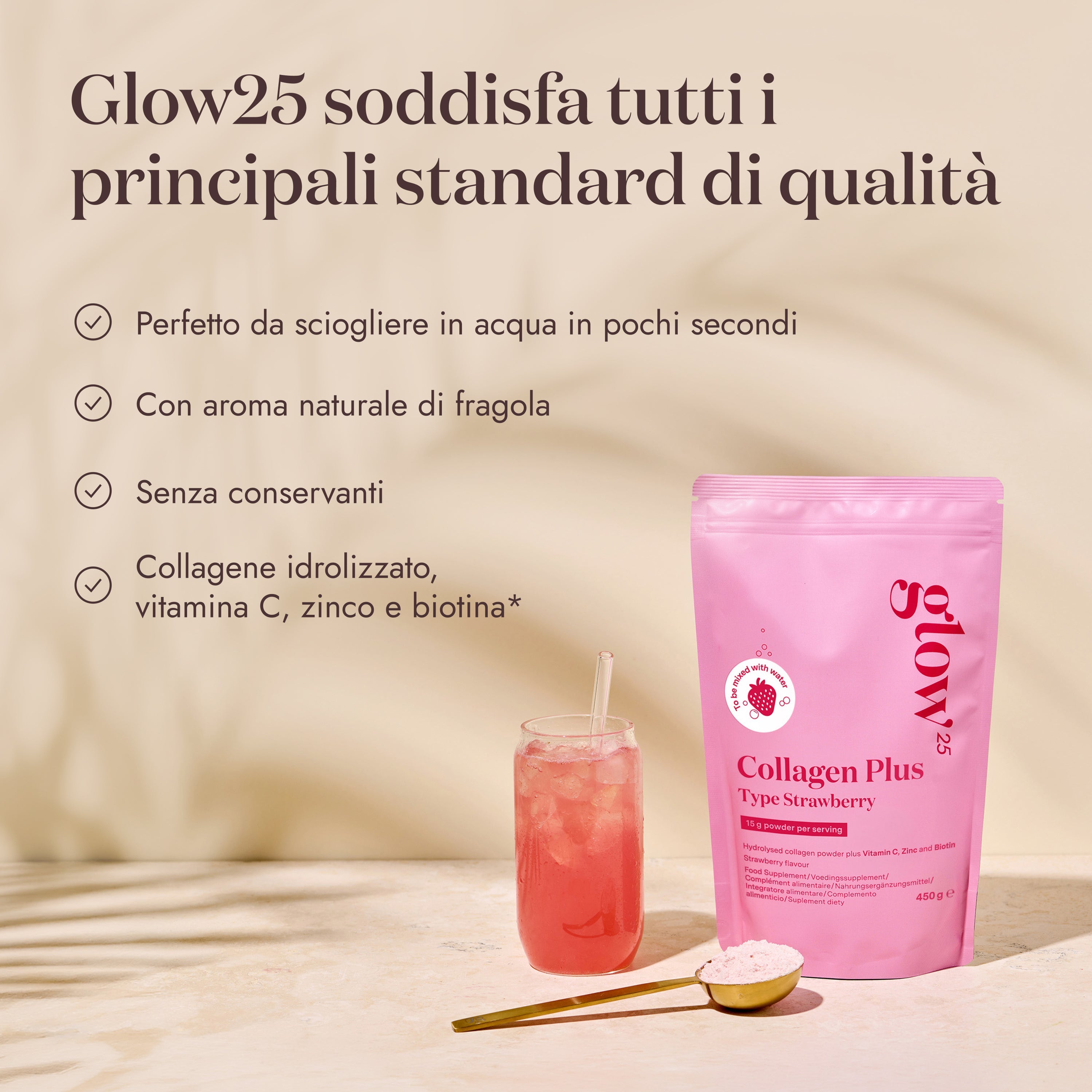 Glow25 Collagen Plus Type Strawberry