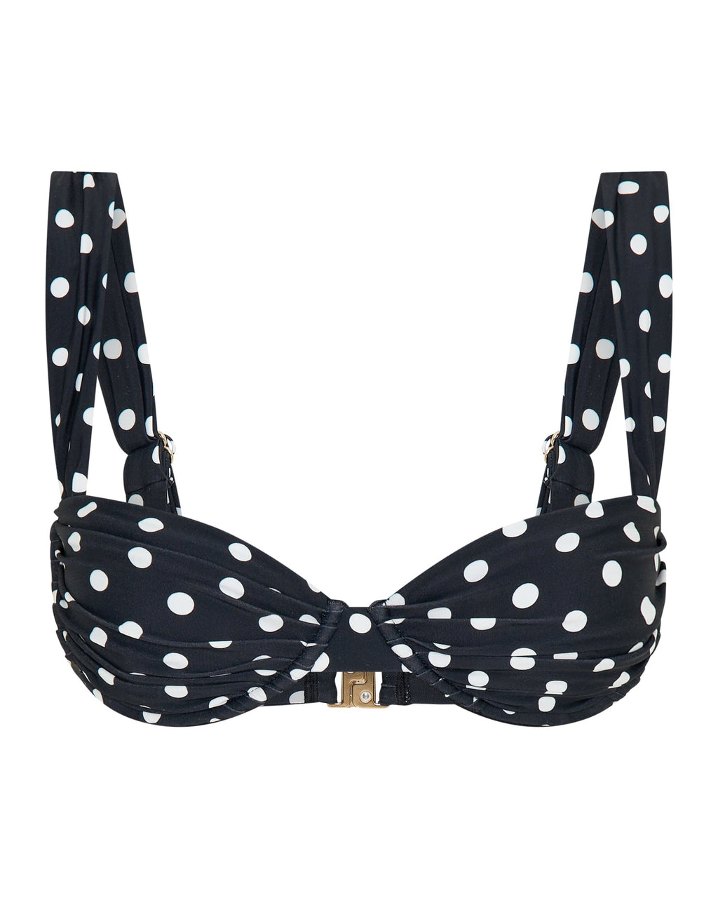 Rhodes Top Black Polka