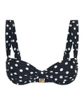Rhodes Top Black Polka