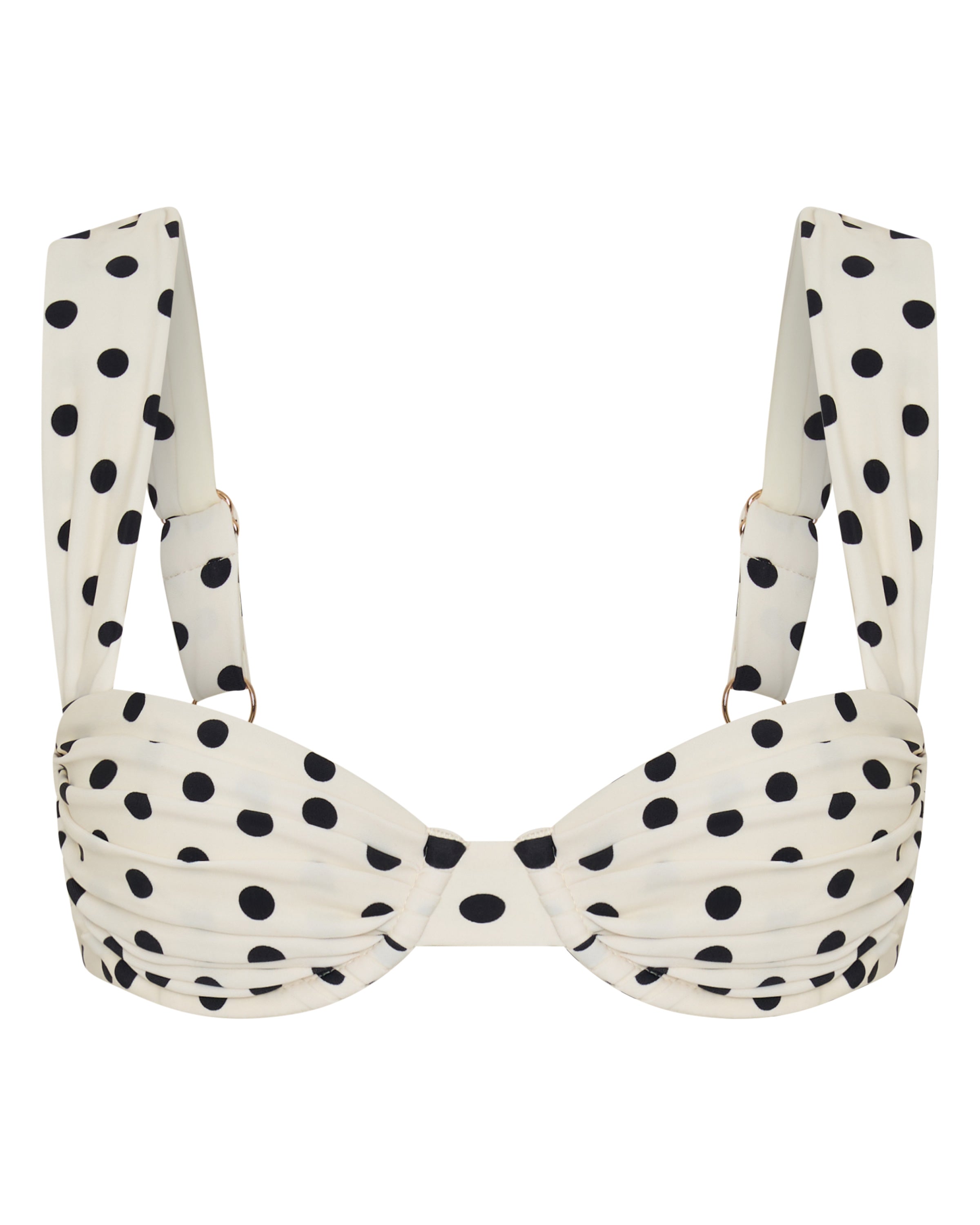 Rhodes Top Ivory Polka