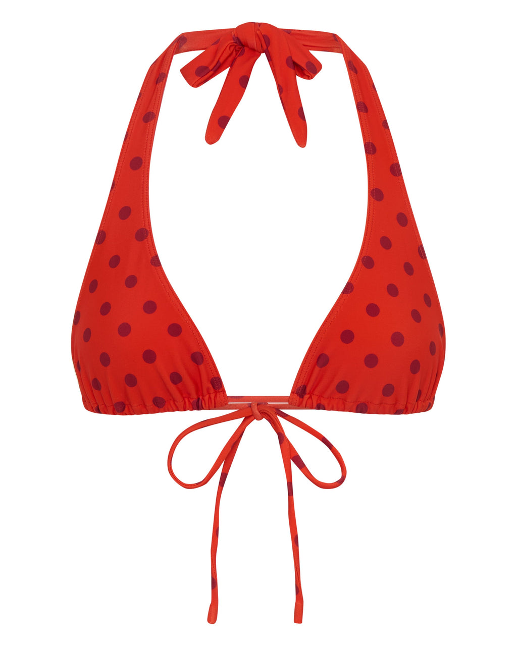 Capri Top Chilli Polka