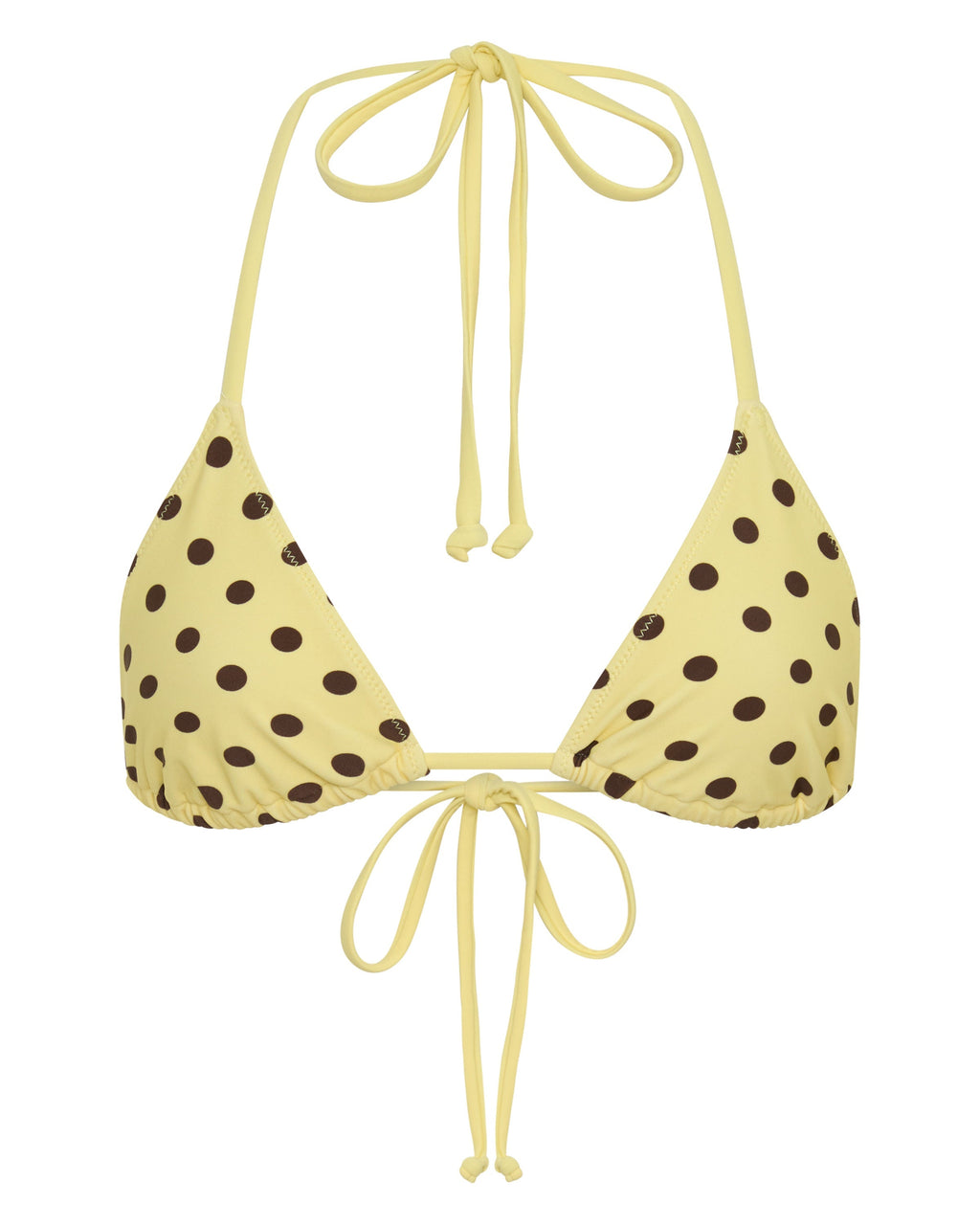 Rio Top Yellow Polka