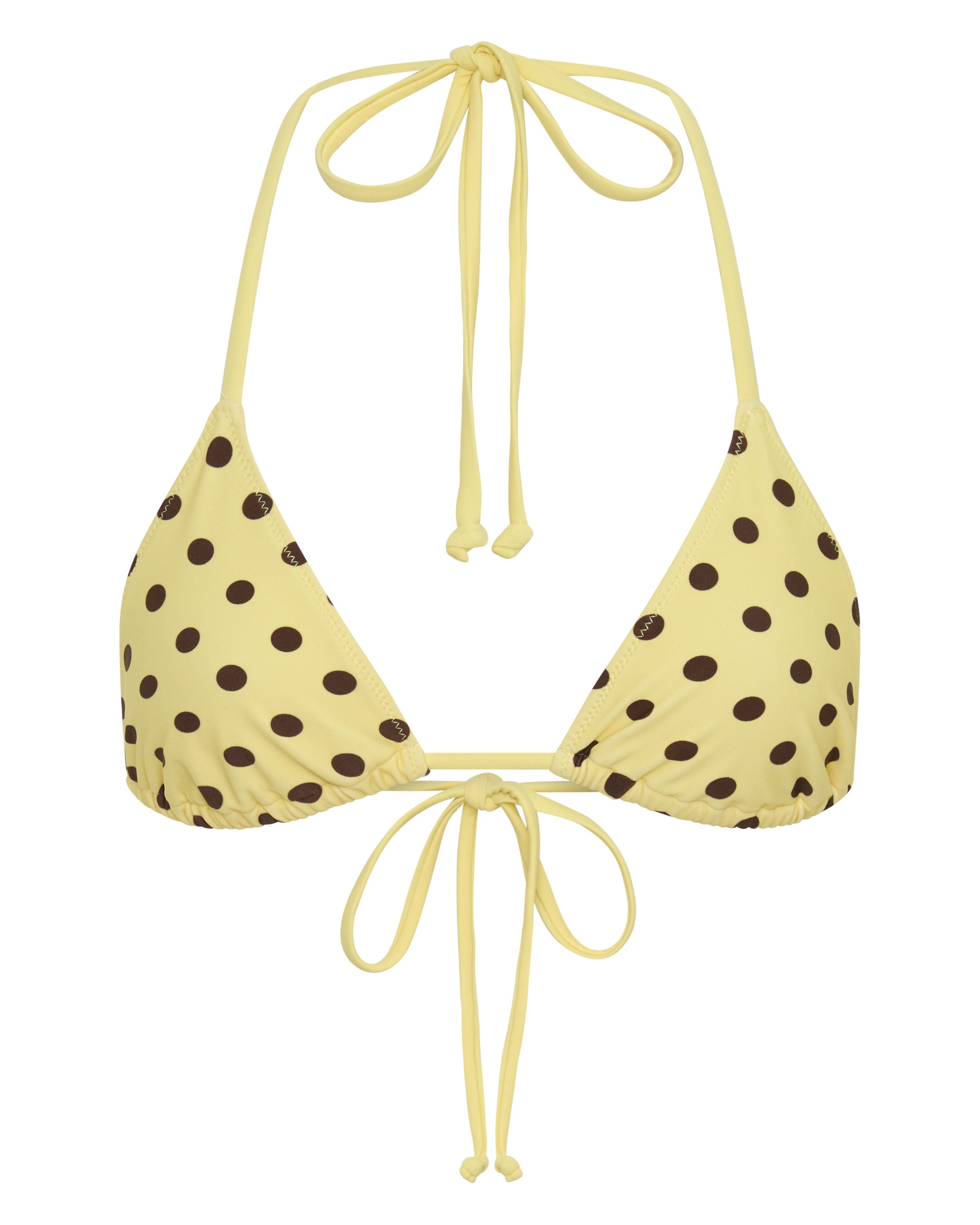 Rio Top Yellow Polka