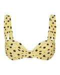 Rhodes Top Yellow Polka