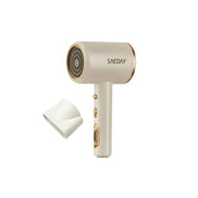 IPSDI Professional Hair Dryer - Powerful 5000W AC motor for fast drying, ThermoProtect temperature control, and advanced ionic technology for frizz-free shine, includes diffuser nozzle for versatile styling.