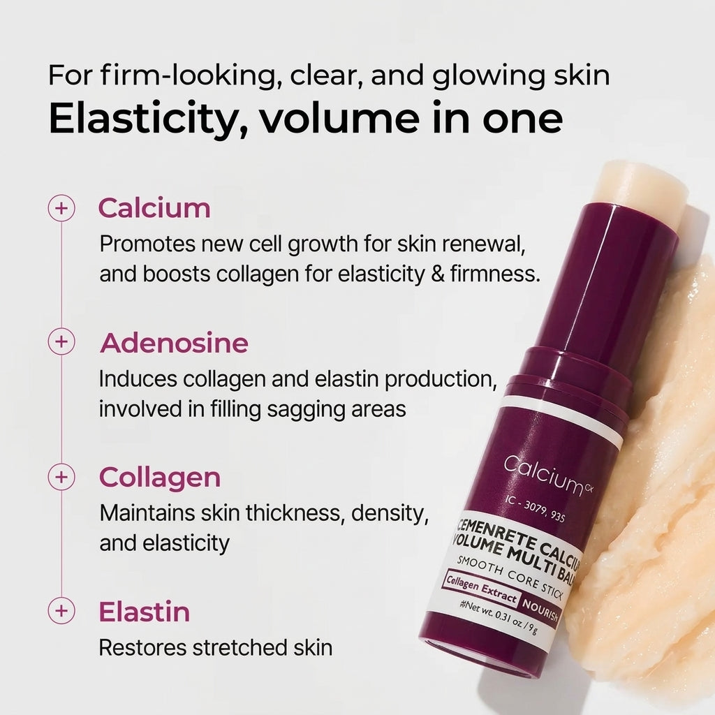 Findglee Collagen Boost Skincare Set with Calcium, Hyaluronic Acid & Elastin for Wrinkles and Lifting