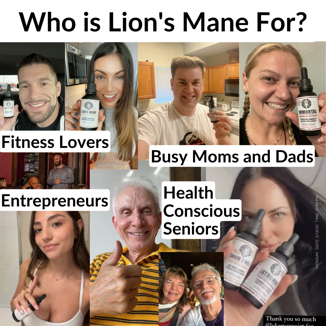 Lion's Mane Liquid Extract: Natural Support for Focus, Memory, & Clear Thinking