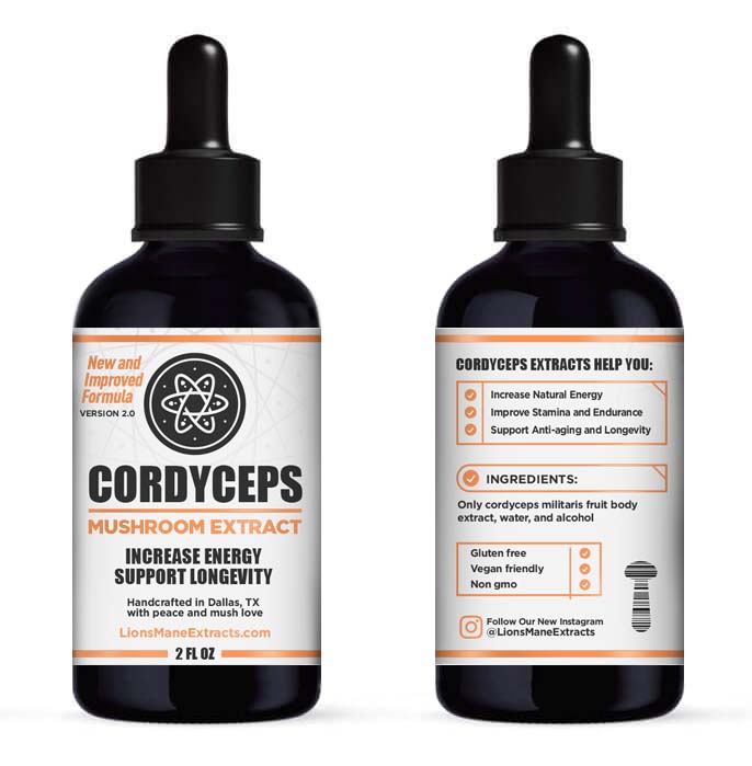 4 Cordyceps for the Price of 2 (50% Savings)
