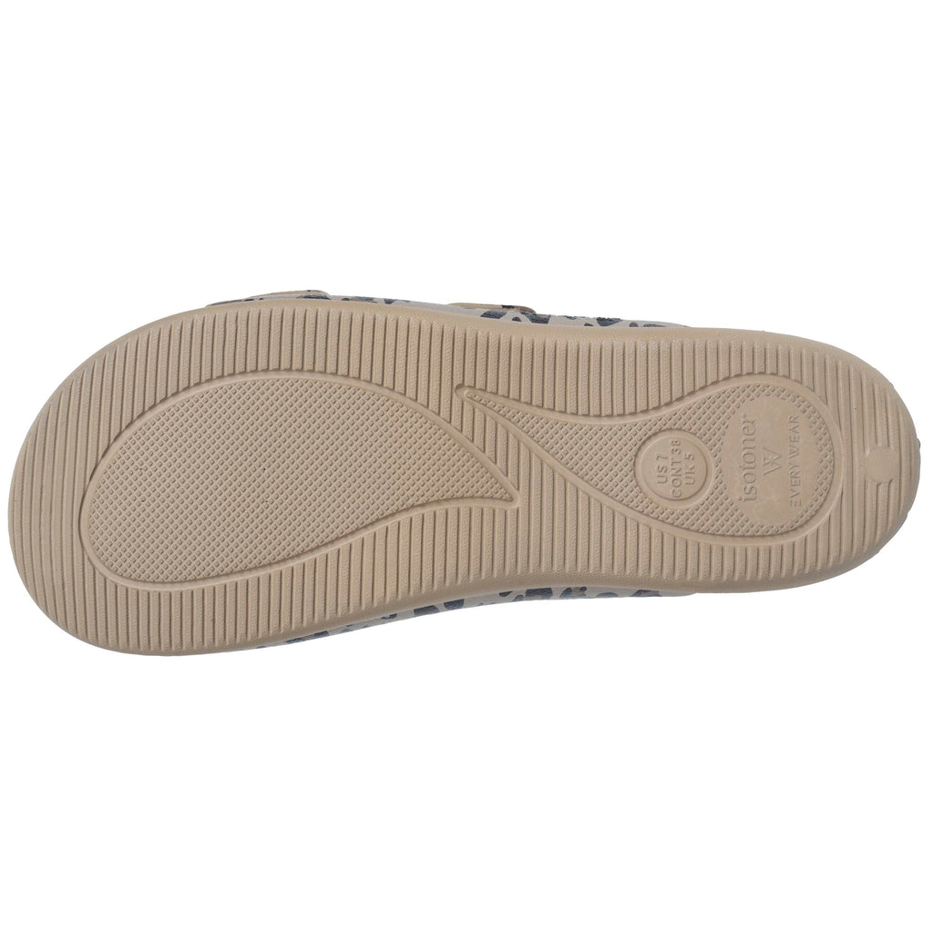 Mules claquettes Femme ajustable Léopard