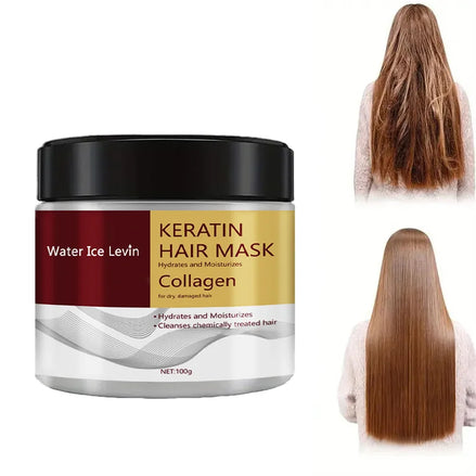 Mascarilla Capilar de Colágeno y Keratina - Control de Frizz y Reparación Dual