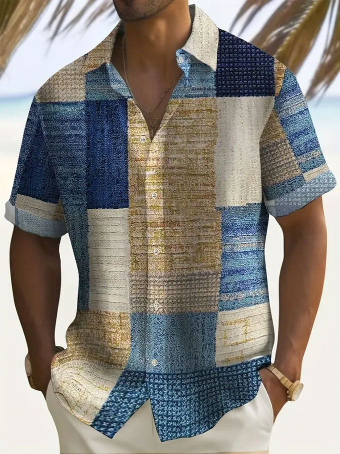 Azel | Camisa elegante de manga corta