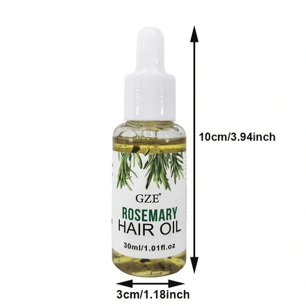 GZE Rosemary Oil For Hair Rosemary Scalp Hair Oil, All Type & Texture | Straight, Waves & Chemically Hairs Strengthens