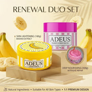ADEUS Banana Body Cream Warming Body Massage Cream Natural Plant Extract Deep Moisturizing Relieve Muscle Stiffness Care Cream