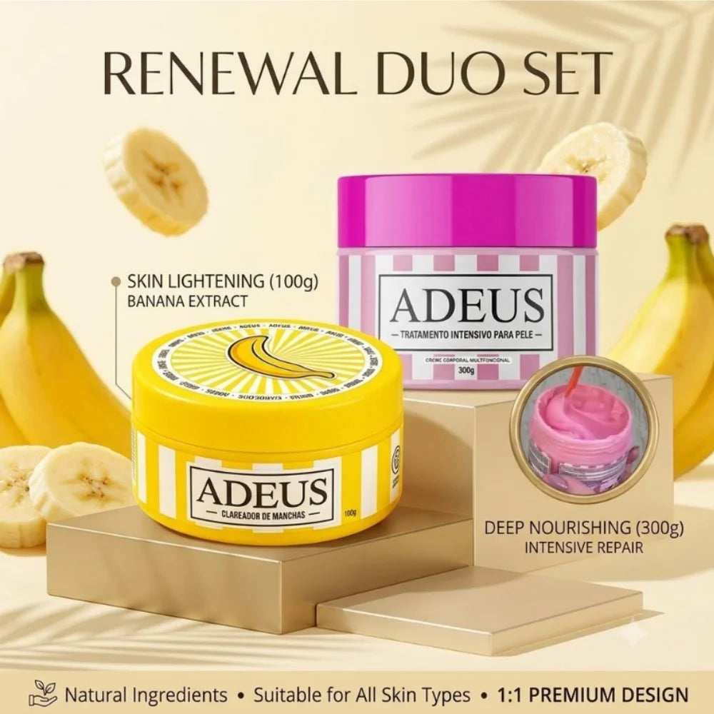 ADEUS Banana Body Cream Warming Body Massage Cream Natural Plant Extract Deep Moisturizing Relieve Muscle Stiffness Care Cream