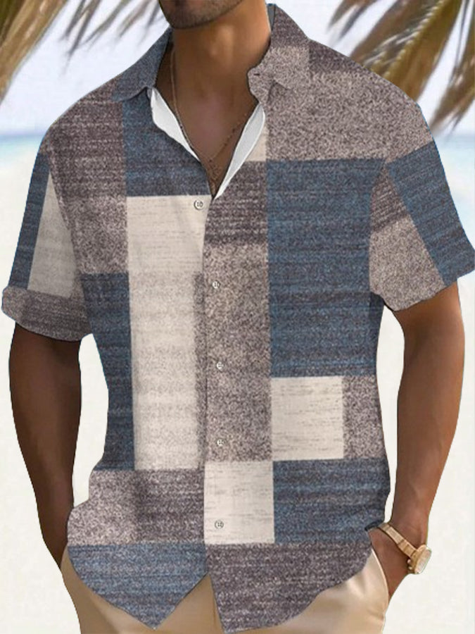 Azel | Camisa elegante de manga corta