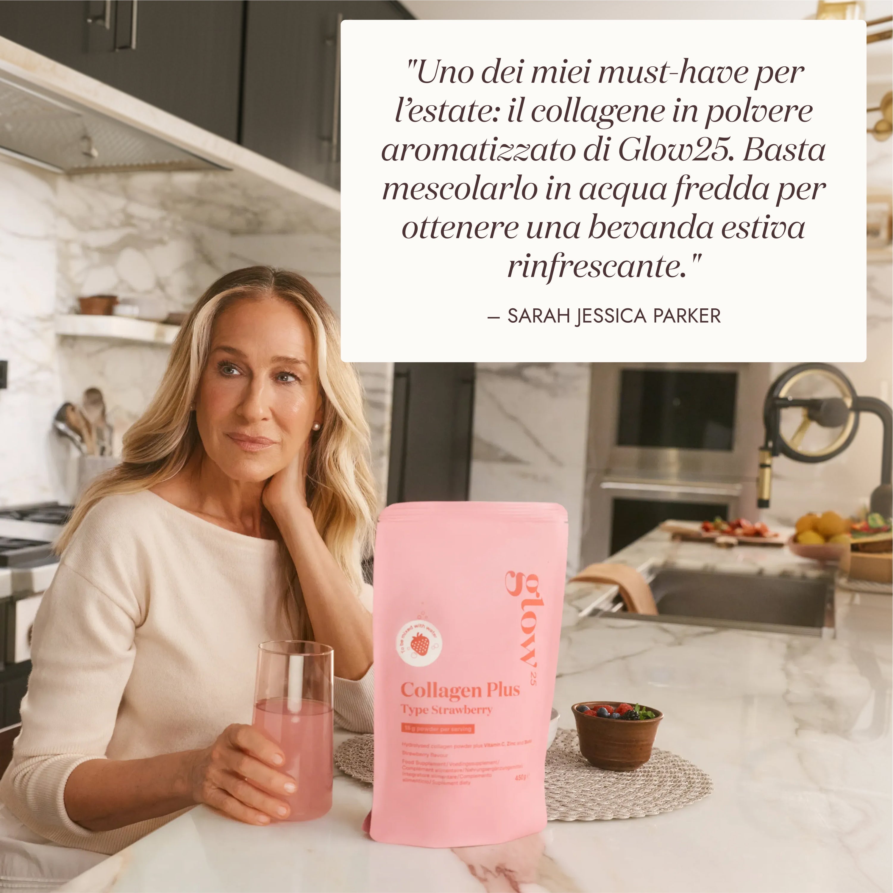 Glow25 Collagen Plus Type Strawberry