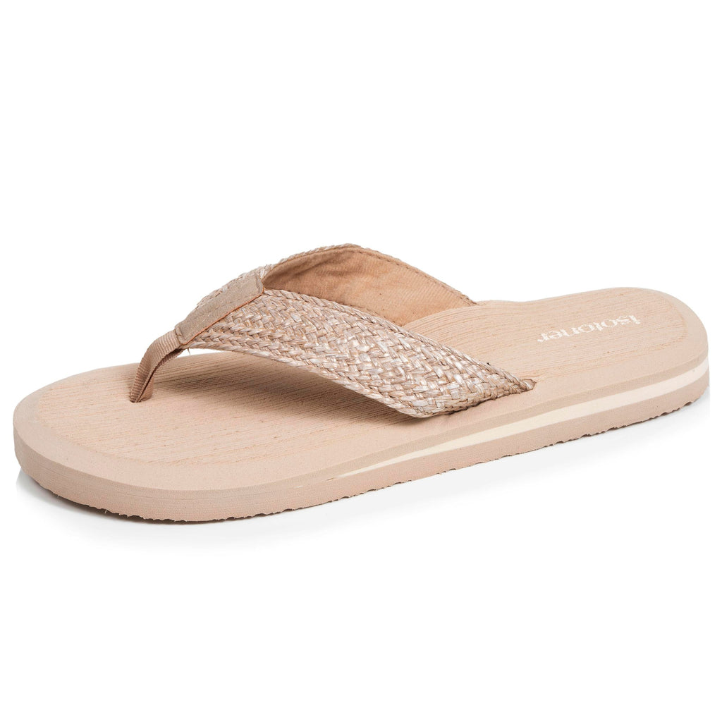 Chanclas Comfort Yoga Beige para Mujer