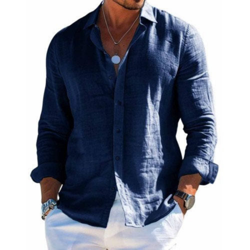 Azel | Camisa elegante de tela transpirable