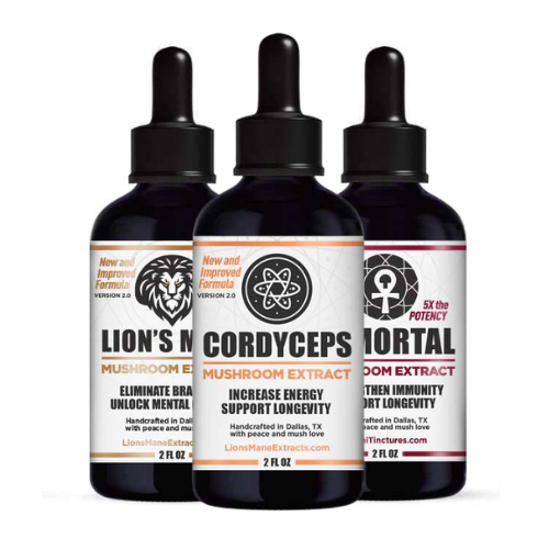 Trifecta (Lion's Mane, Reishi, AND Cordyceps)