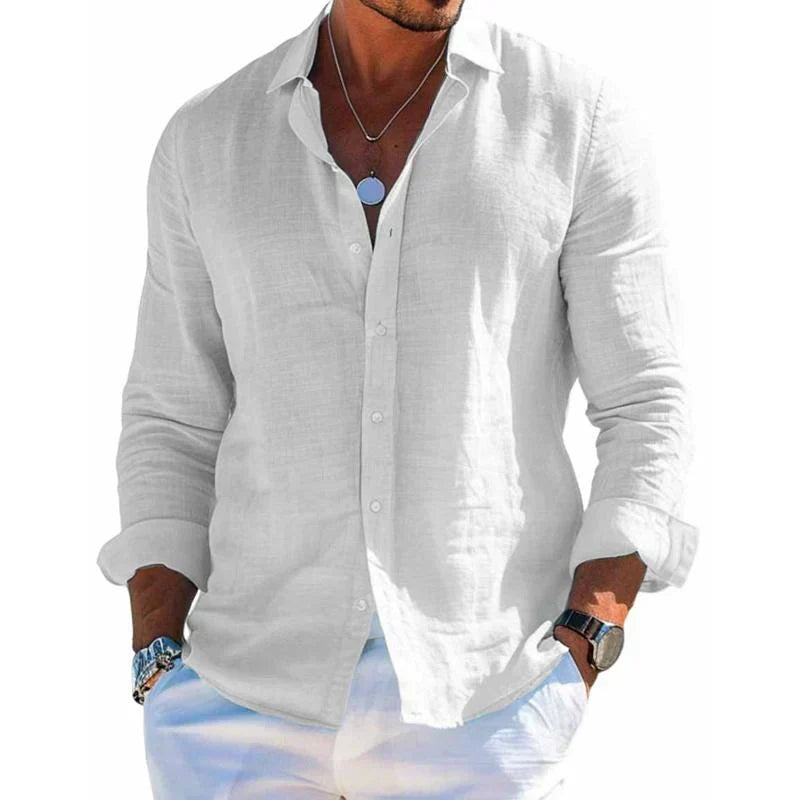 Azel | Camisa elegante de tela transpirable