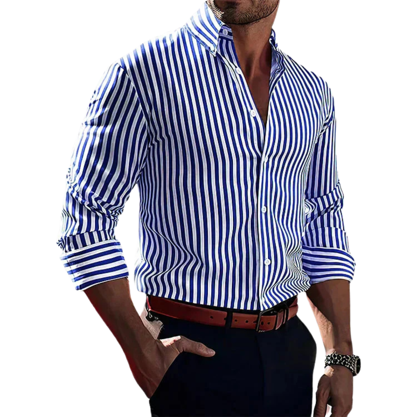 Azel | Camisa Confidence a rayas