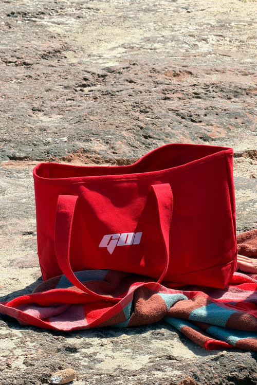 BOLSO PLAYERO ROJO