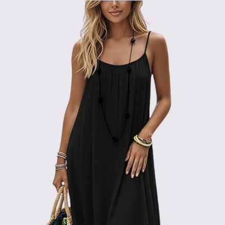 Vestido con Espalda Descubierta