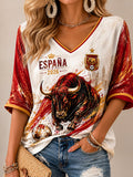 🇪🇸 Camiseta Mujer España 2026 – Estilo Casual y Diseño Exclusivo