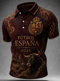 Men's Spain Futbol Fan 2026 Shirt