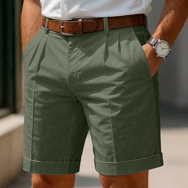 Elegans | Bermudas plisadas de verano